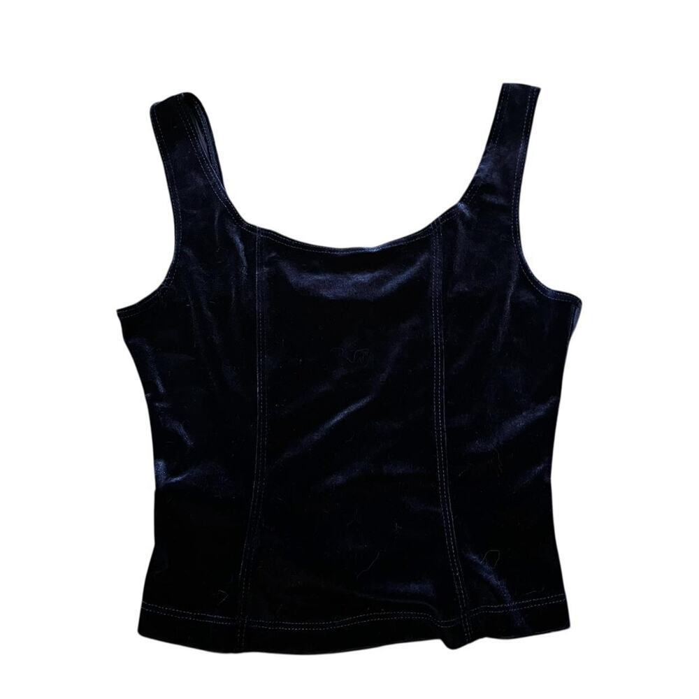 Vintage Morbid Threads Velvet Tank Top